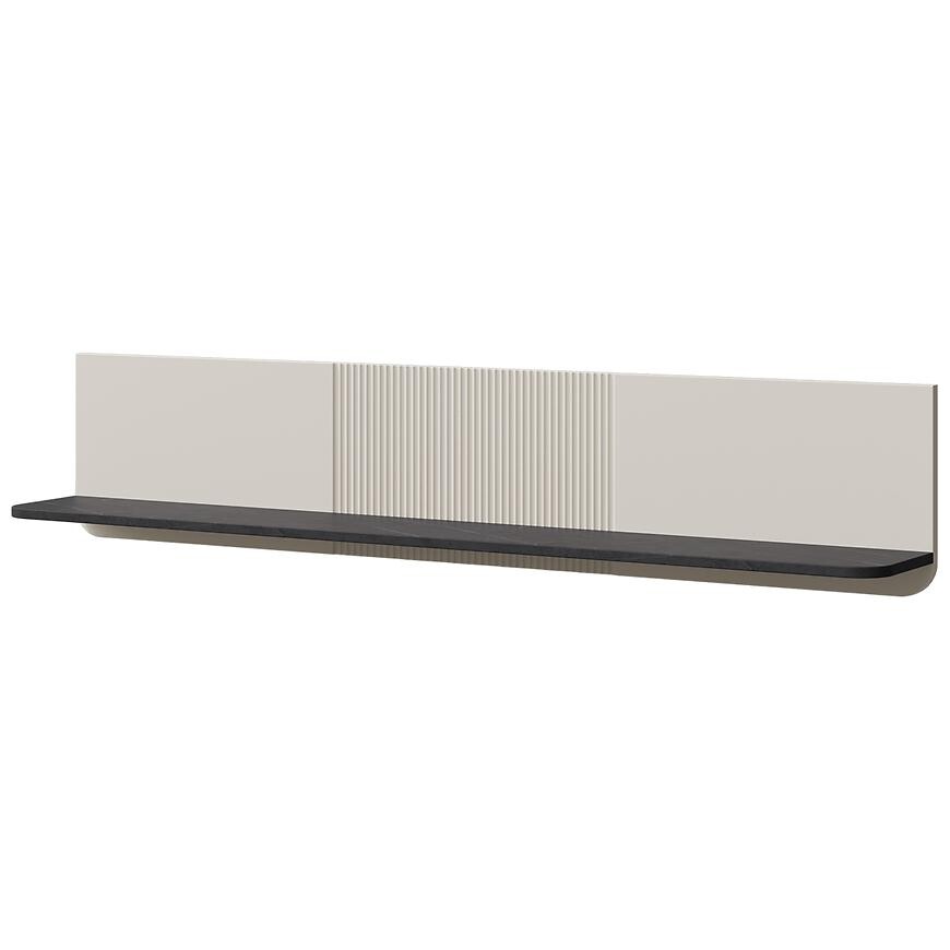 Polička 160 Marly 18 kašmír/šedý kámen