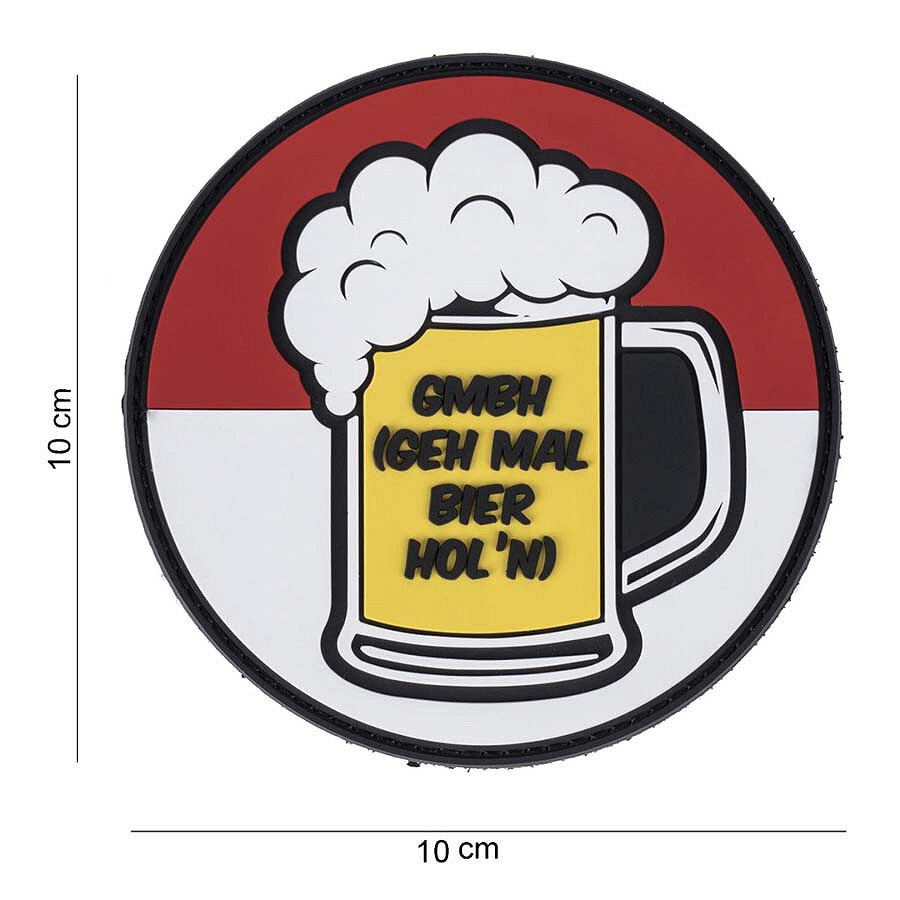 Gumová nášivka 101 Inc GmbH alaaf - barevná