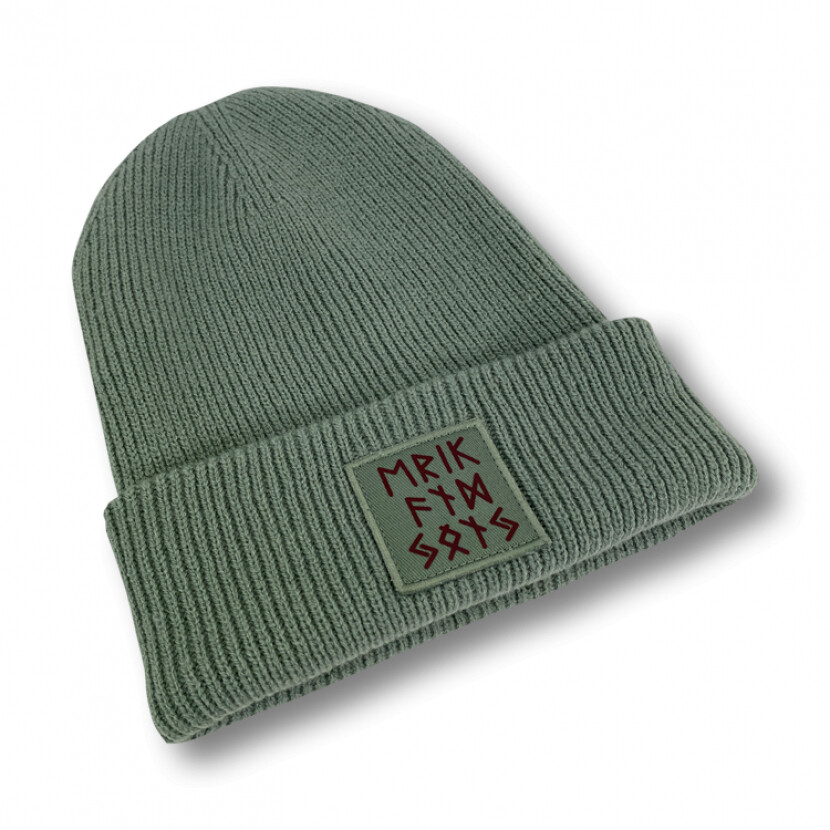 Čepice zimní Erik and Sons Styrbord - olivová