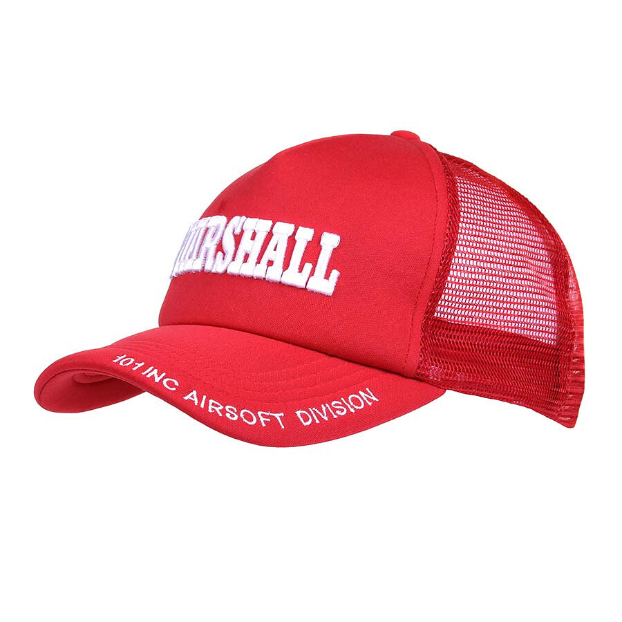 Čepice 101 Inc Baseball Mesh Sign Marshall - červená