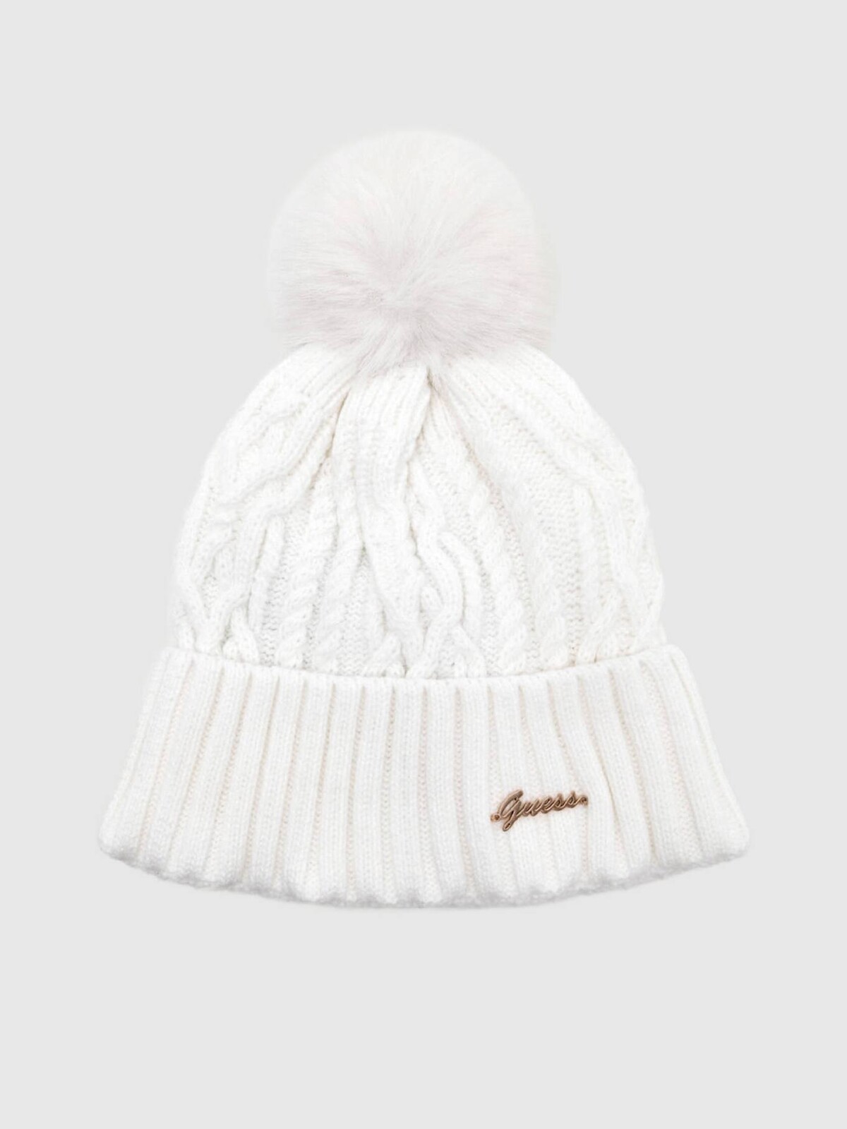 Guess dámská bílá čepice W5BZ15Z3362-G012 ONE