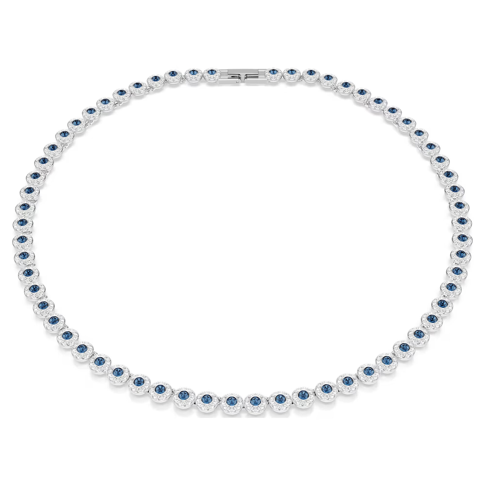 Swarovski Blyštivý tenisový náhrdelník se Swarovski krystaly Una Angelic 5733402