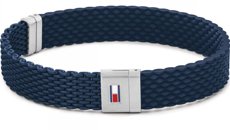 Tommy Hilfiger Elegantní modrý náramek pro muže TH2790239S