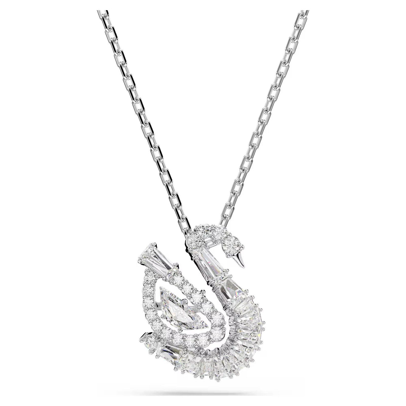 Swarovski Stylový náhrdelník Labuť se Swarovski zirkony Swan 5732412