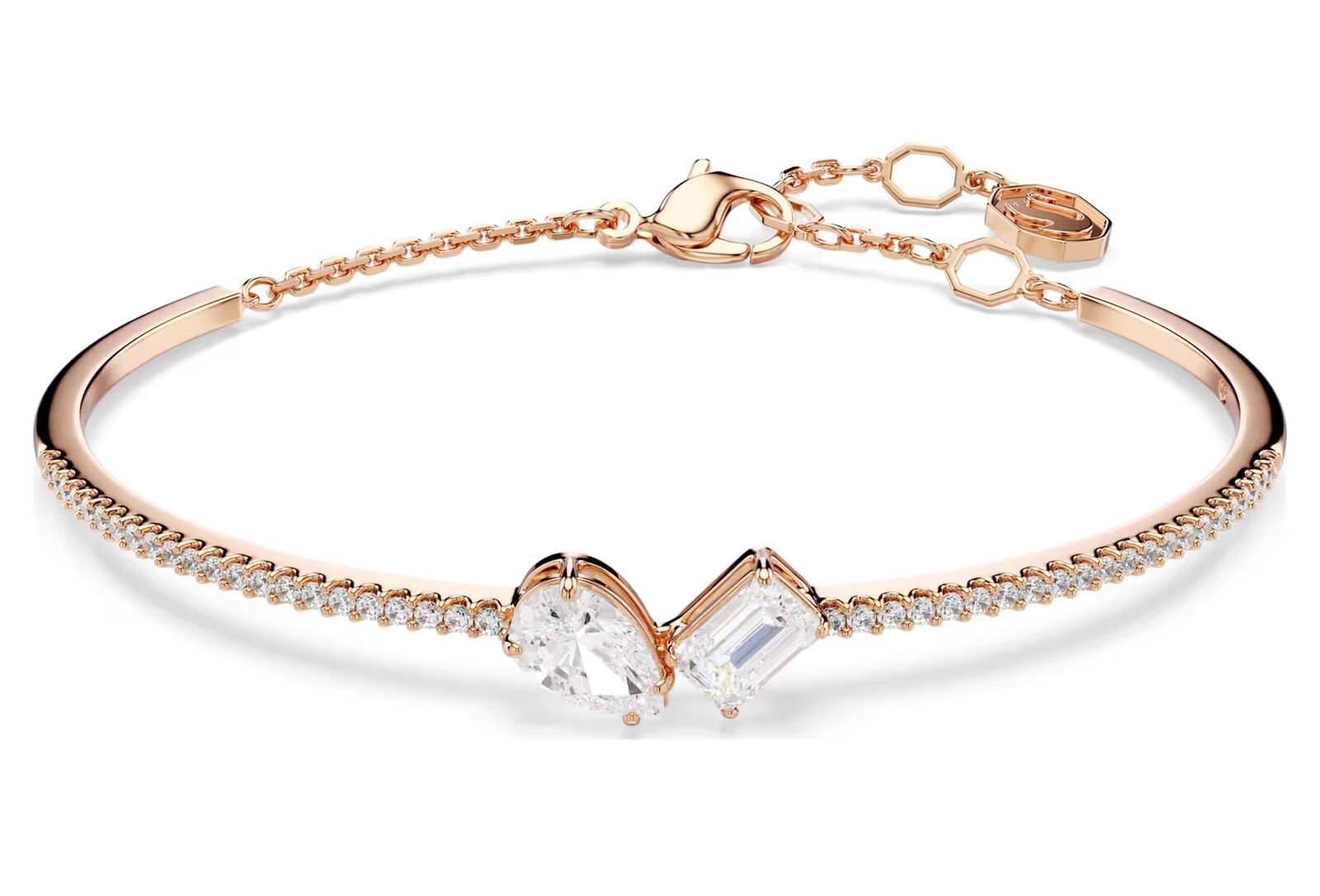 Swarovski Půvabný pevný náramek se Swarovski krystaly Mesmera 5734247