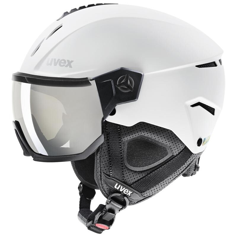 Uvex Instinct Visor White-black Mat