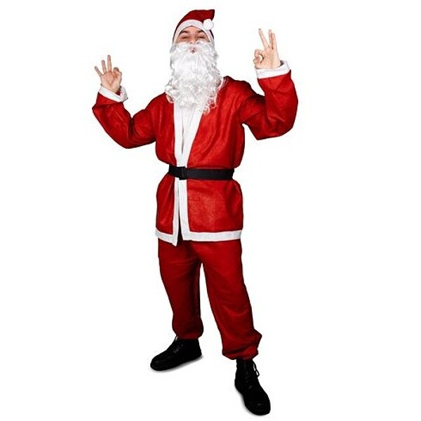 Kostým Santa Claus vel. 170-190 cm