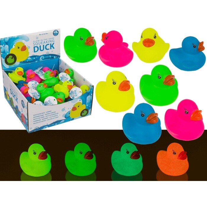 Kachnička svítící ve tmě 6 x 5,5 cm