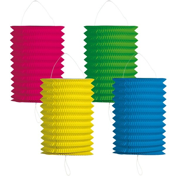 Lampion mix barev 16 cm