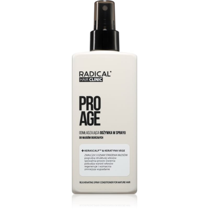 Farmona Hair Clinic Pro Age Rejuvenating Spray Conditioner bezoplachový kondicionér pro zralé vlasy 200 ml