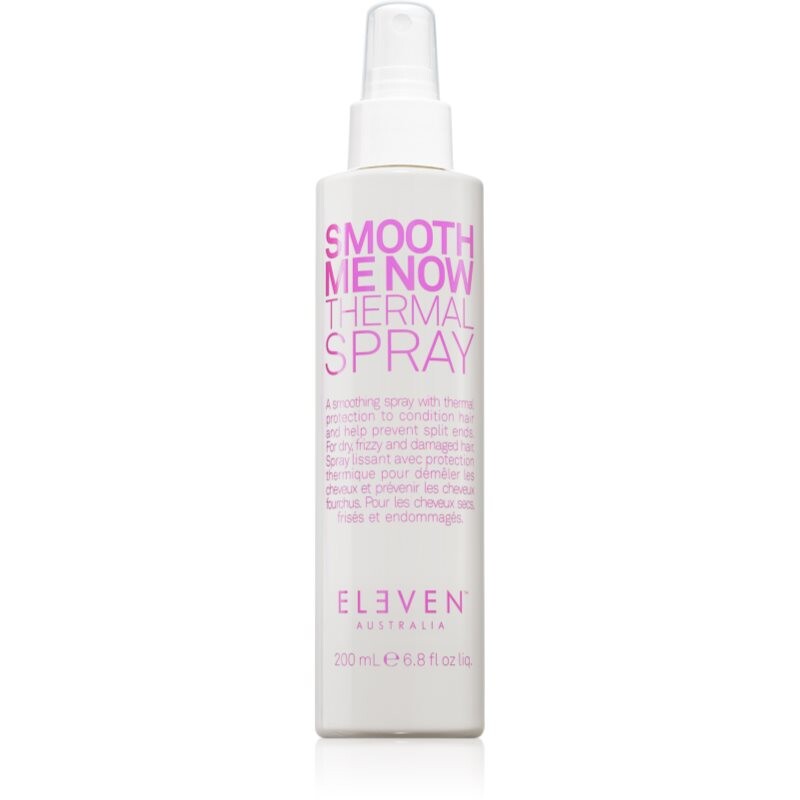 Eleven Australia Smooth Me Now Thermal Spray ochranný sprej na tepelnou úpravu vlasů 200 ml