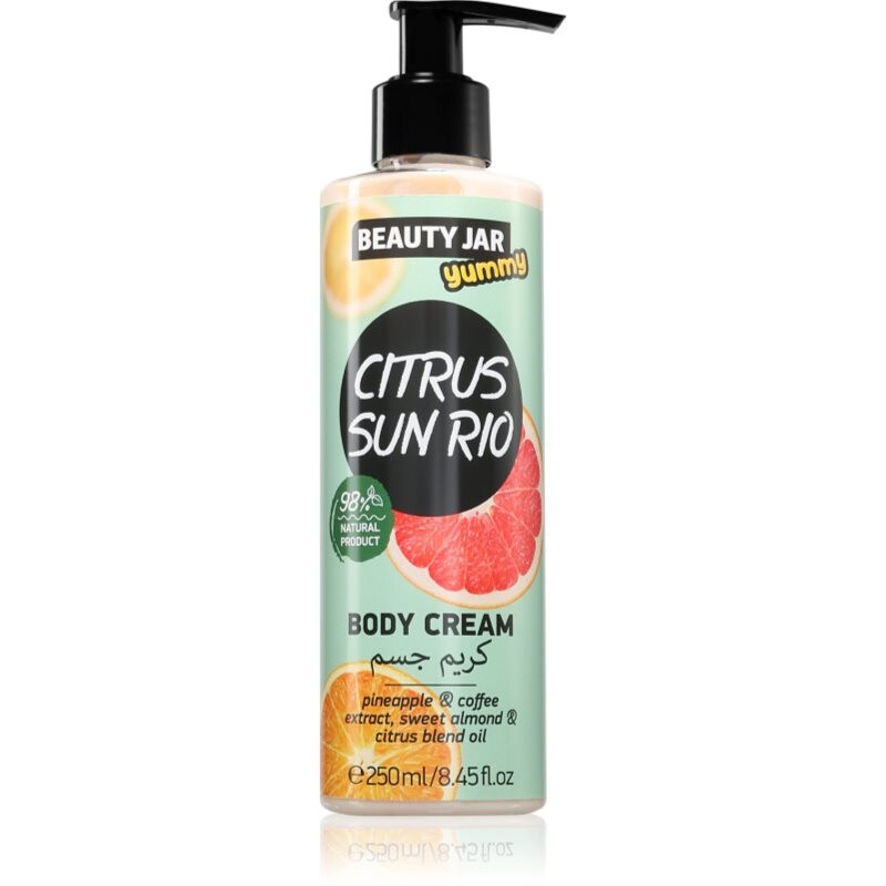 Beauty Jar Yummy Citrus Sun Rio tělový krém 250 ml