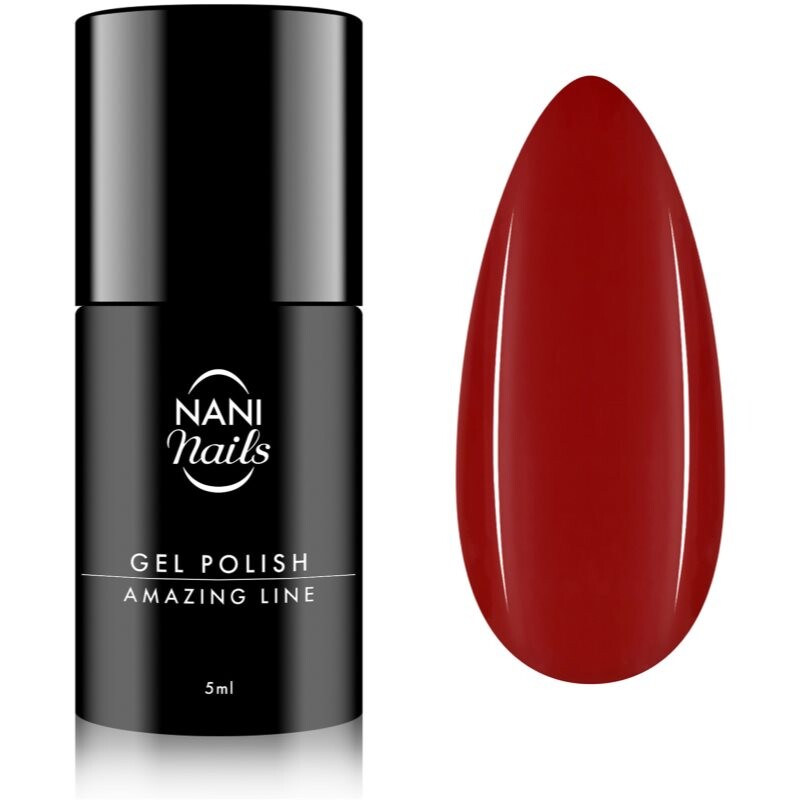 NaniNails NANI Amazing Line gelový lak na nehty odstín Scarlet Flame 5 ml