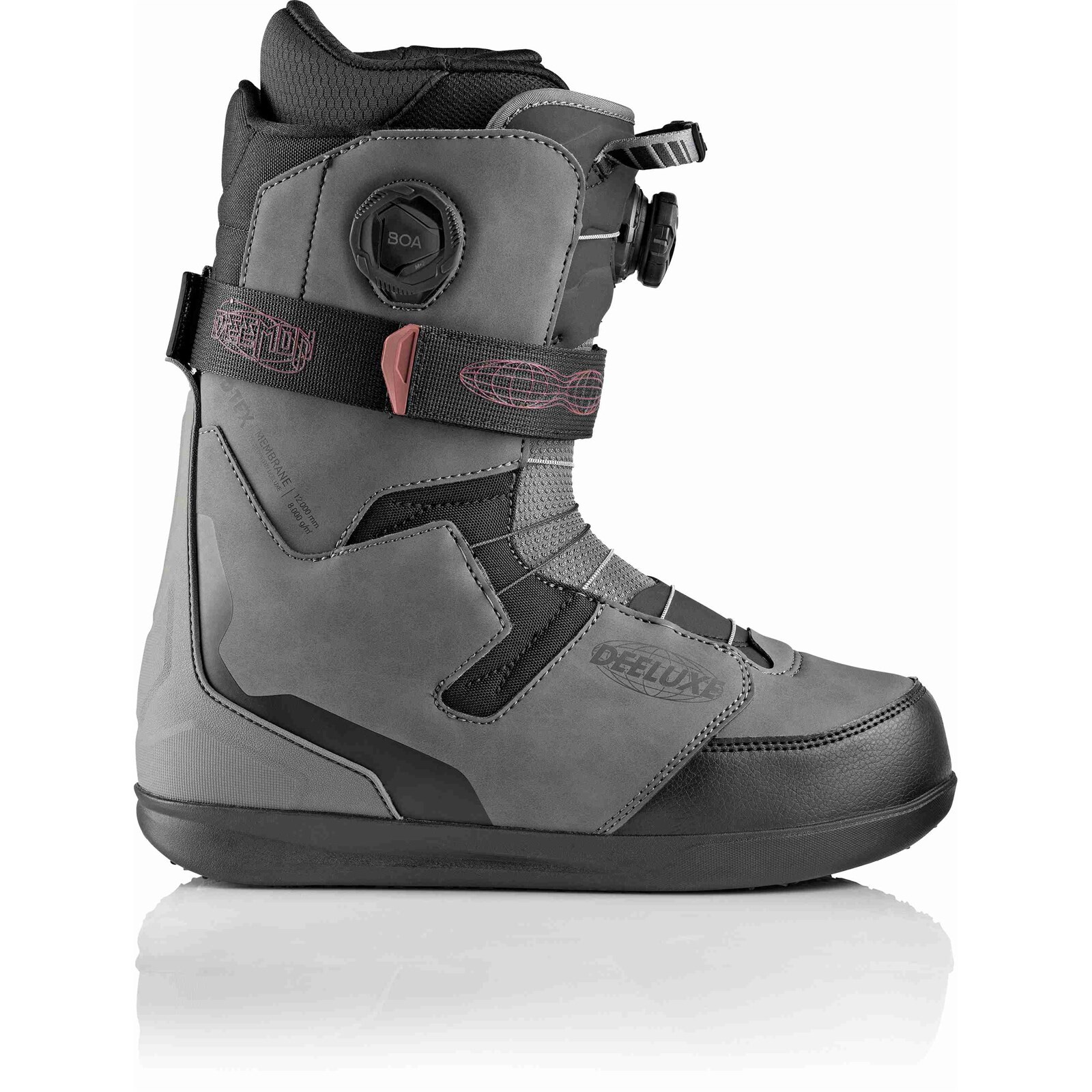 snb boty DEELUXE - Deemon PRO CTF mercury grey (4216) velikost: 42.5