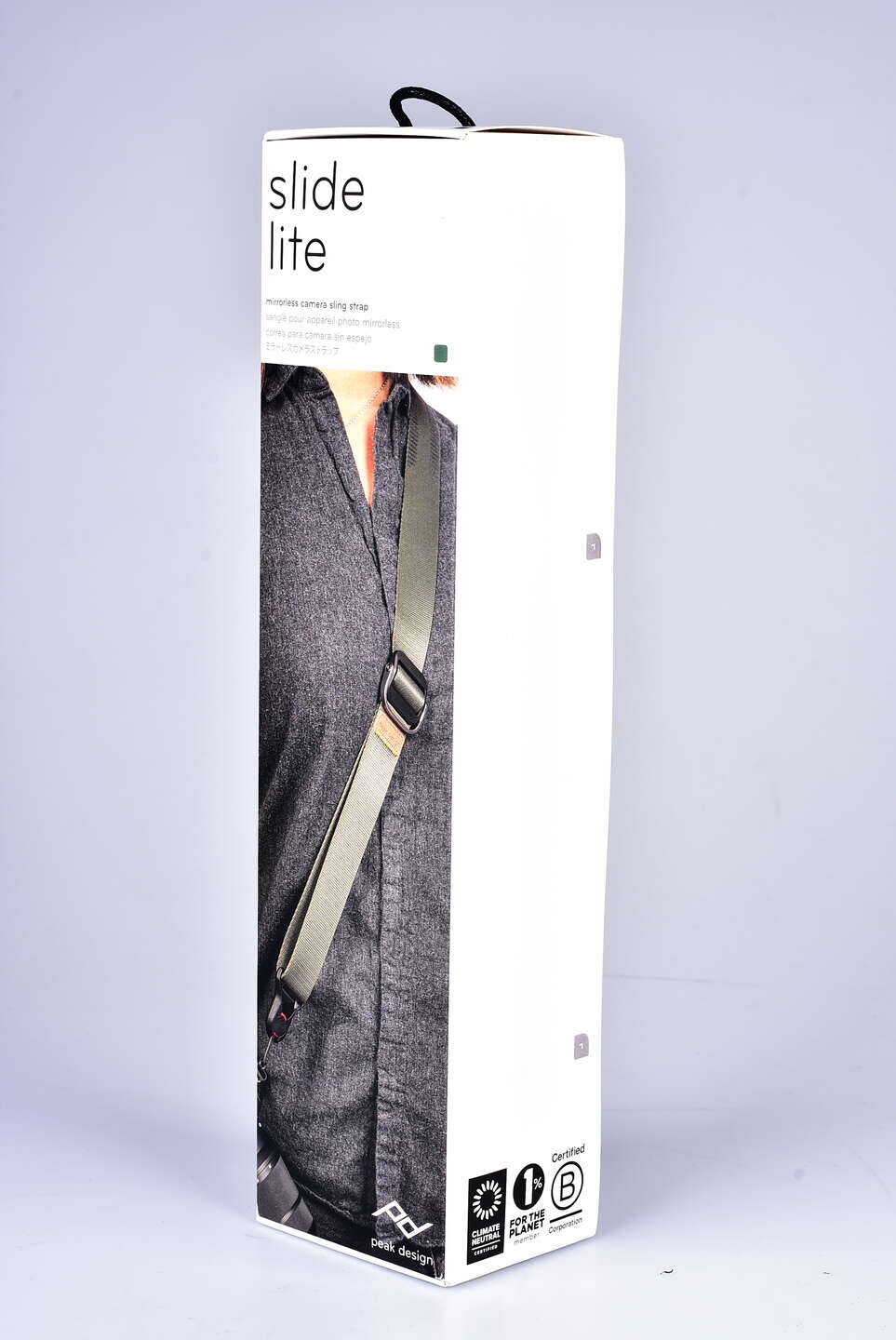 Peak Design Slide Lite khaki bazar