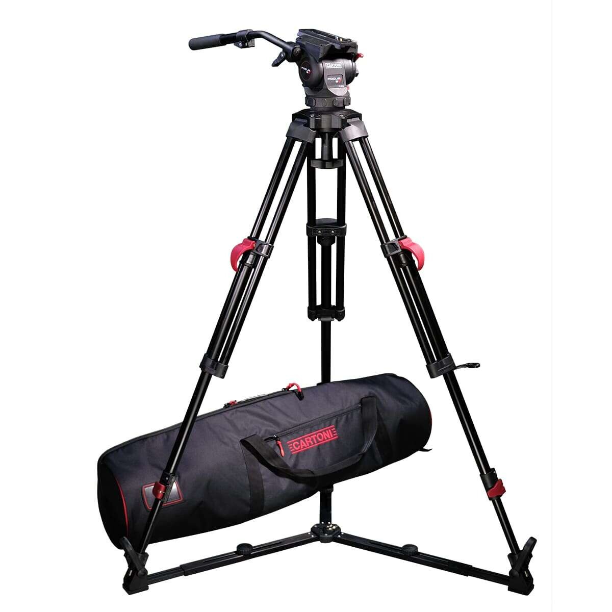 Cartoni Focus 8 Red Lock System GS KF08-RLG