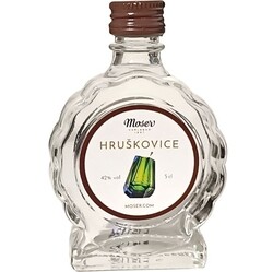 Hruškovice 42% 50ml Moser miniatura