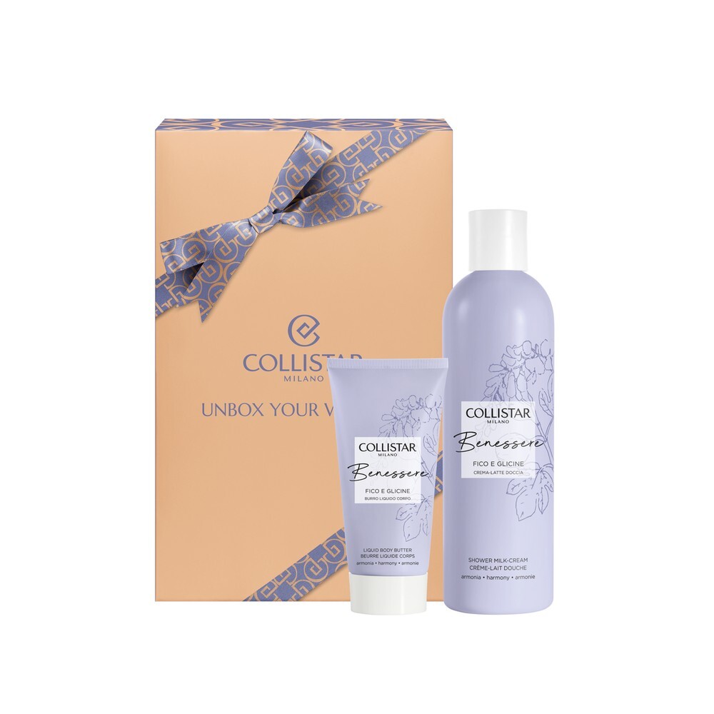 Collistar Dárková sada Unbox Your Wellness Fico e Glicine