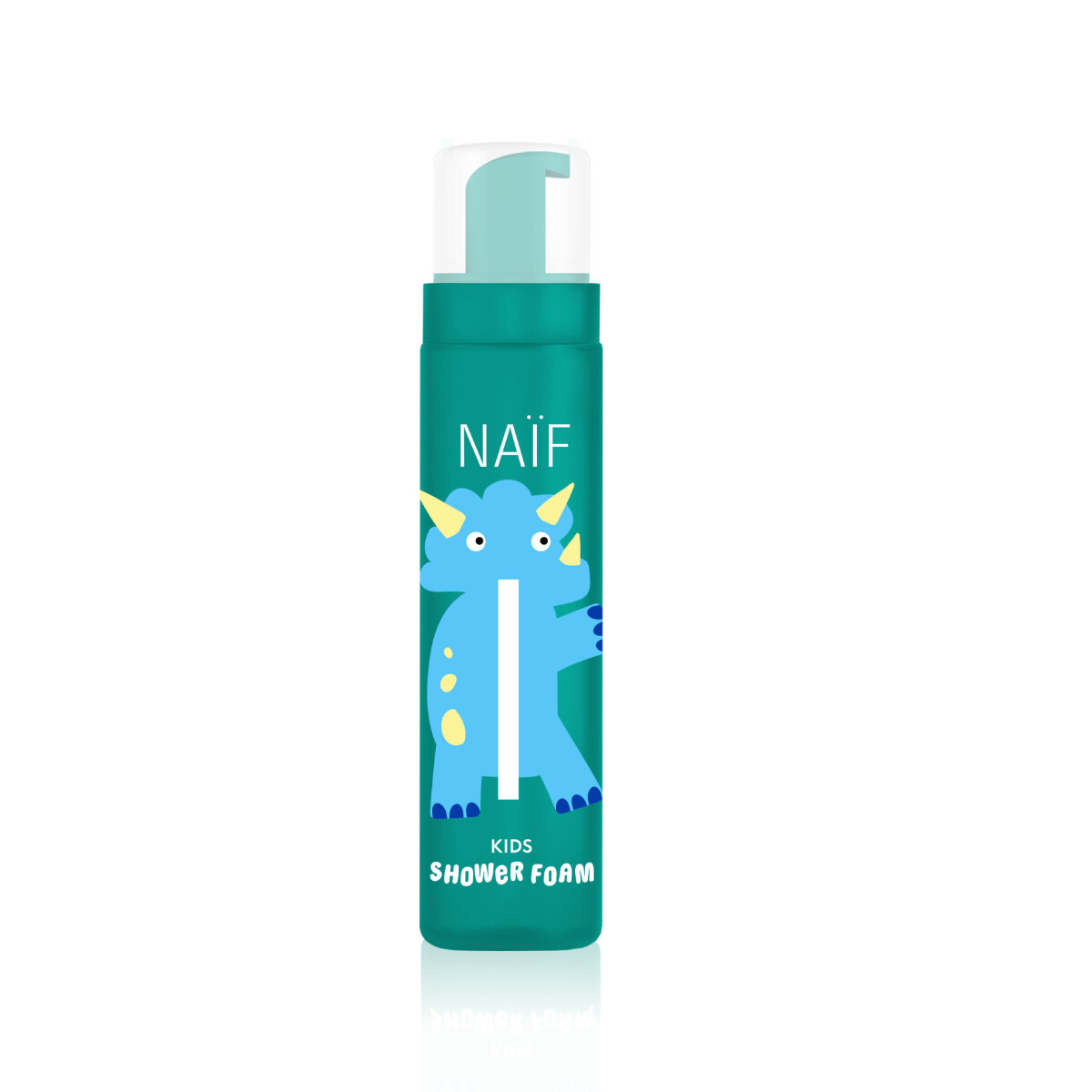 NAÏF Barevná sprchová pěna s vůní limetky a černého rybízu (Shower Foam) 150 ml