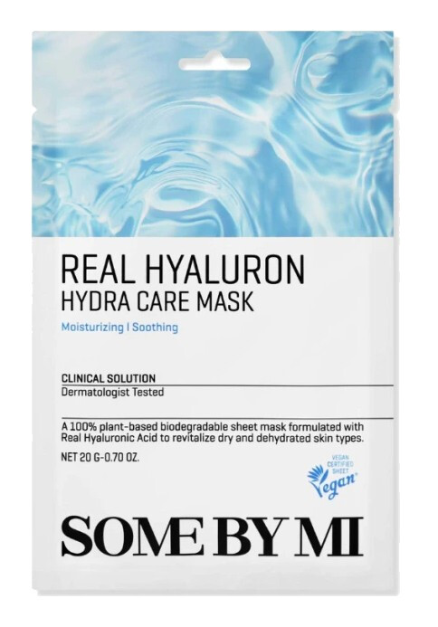 Some By Mi Sada vysoce hydratačních pleťových masek Real Hyaluron (Hydra Care Mask) 20 x 20 g