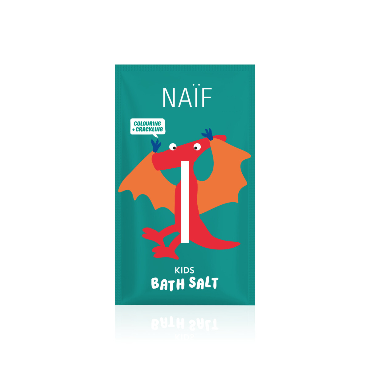 NAÏF Praskající barevná sůl do koupele (Bath Salt) 40 g