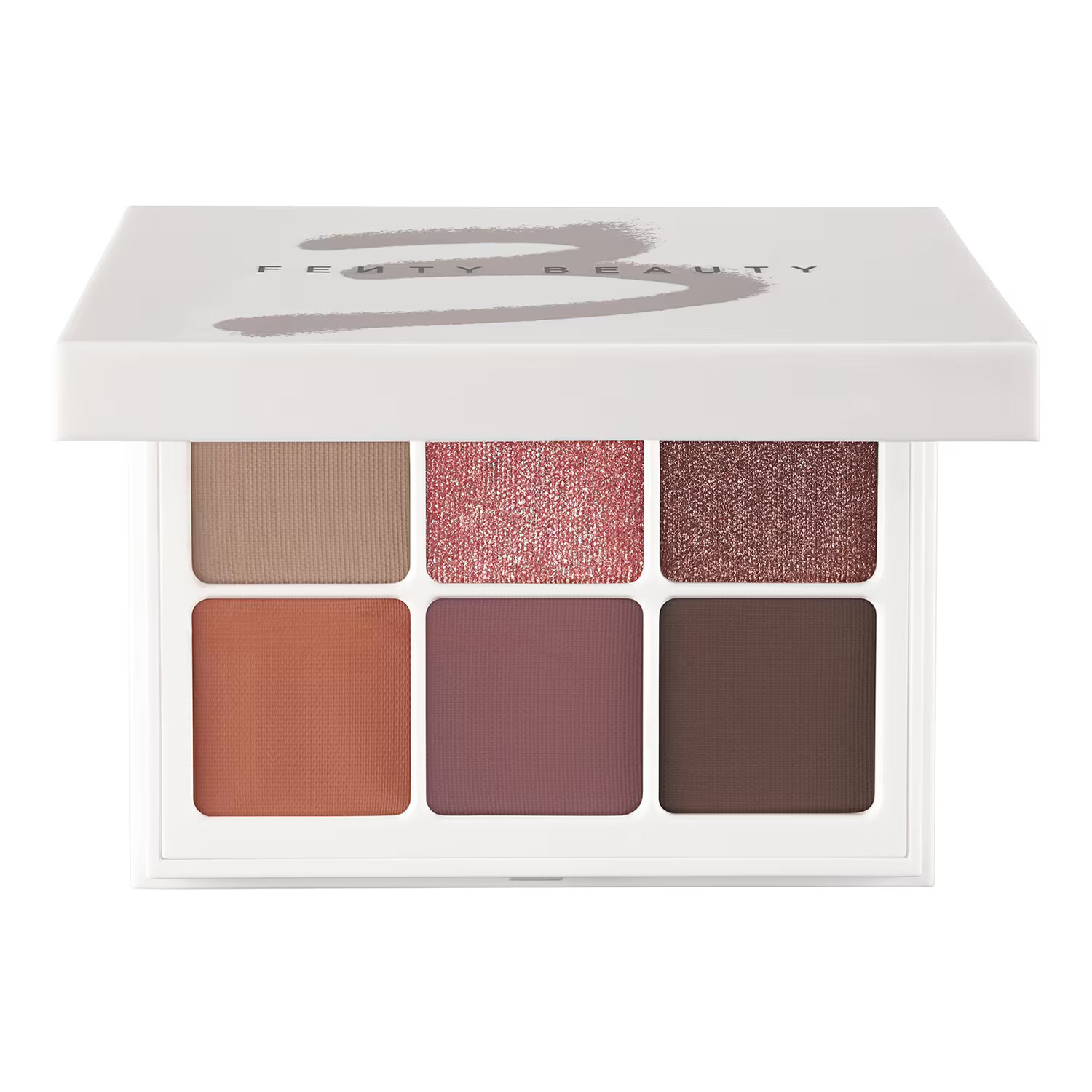 Fenty Beauty Paletka očních stínů Snap Shadows Mix & Match Deep Neutrals (Eyeshadow Palette) 6 g
