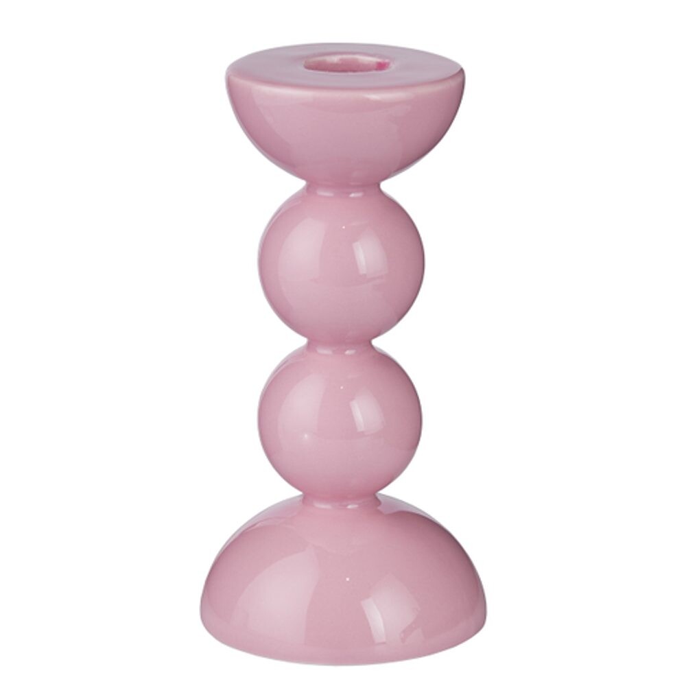 HOLY MOLY Svícen 14 cm - růžová