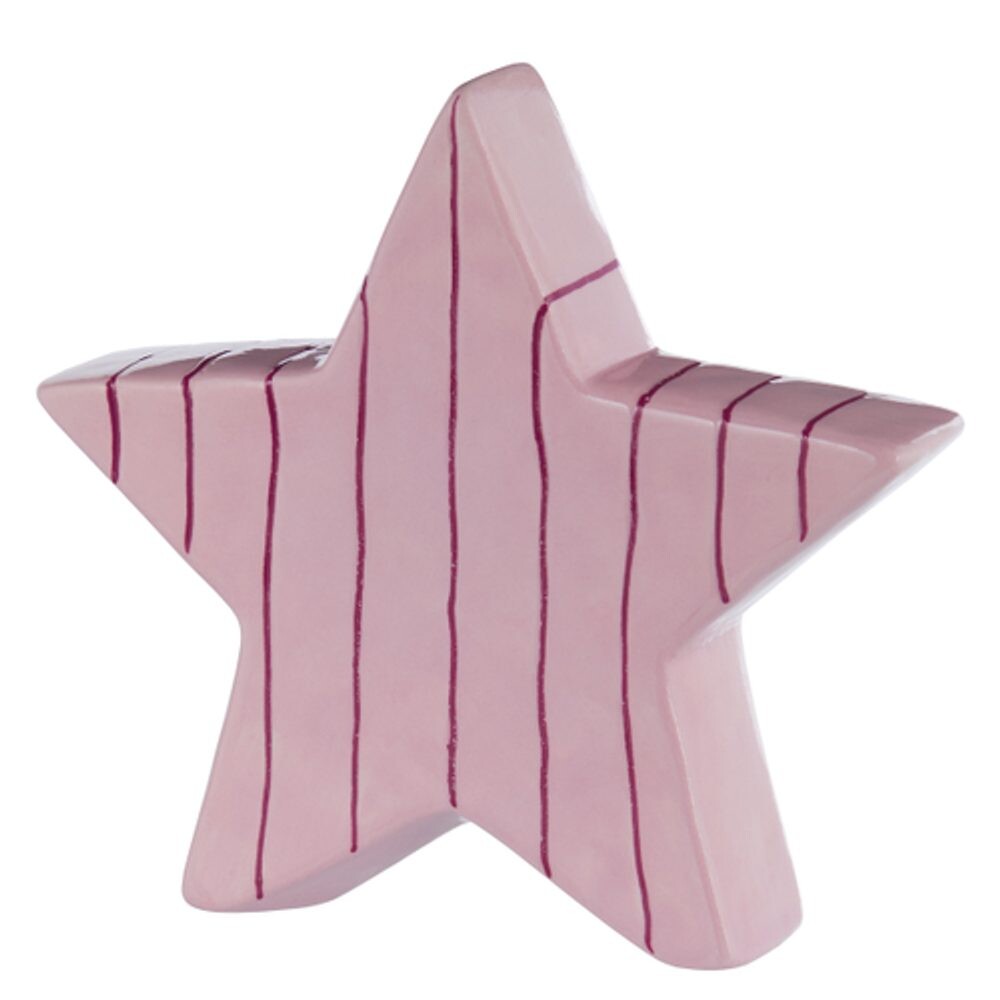 HOLY MOLY Hvězda 13 cm - růžová