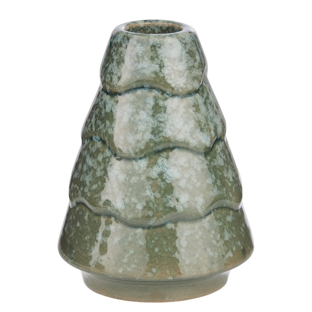 NORTHERN LIGHTS Svícen 10 cm - zelená