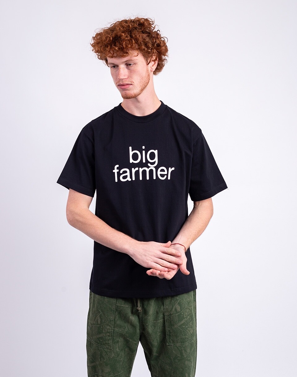 Service Works Big Farmer Tee BLACK M