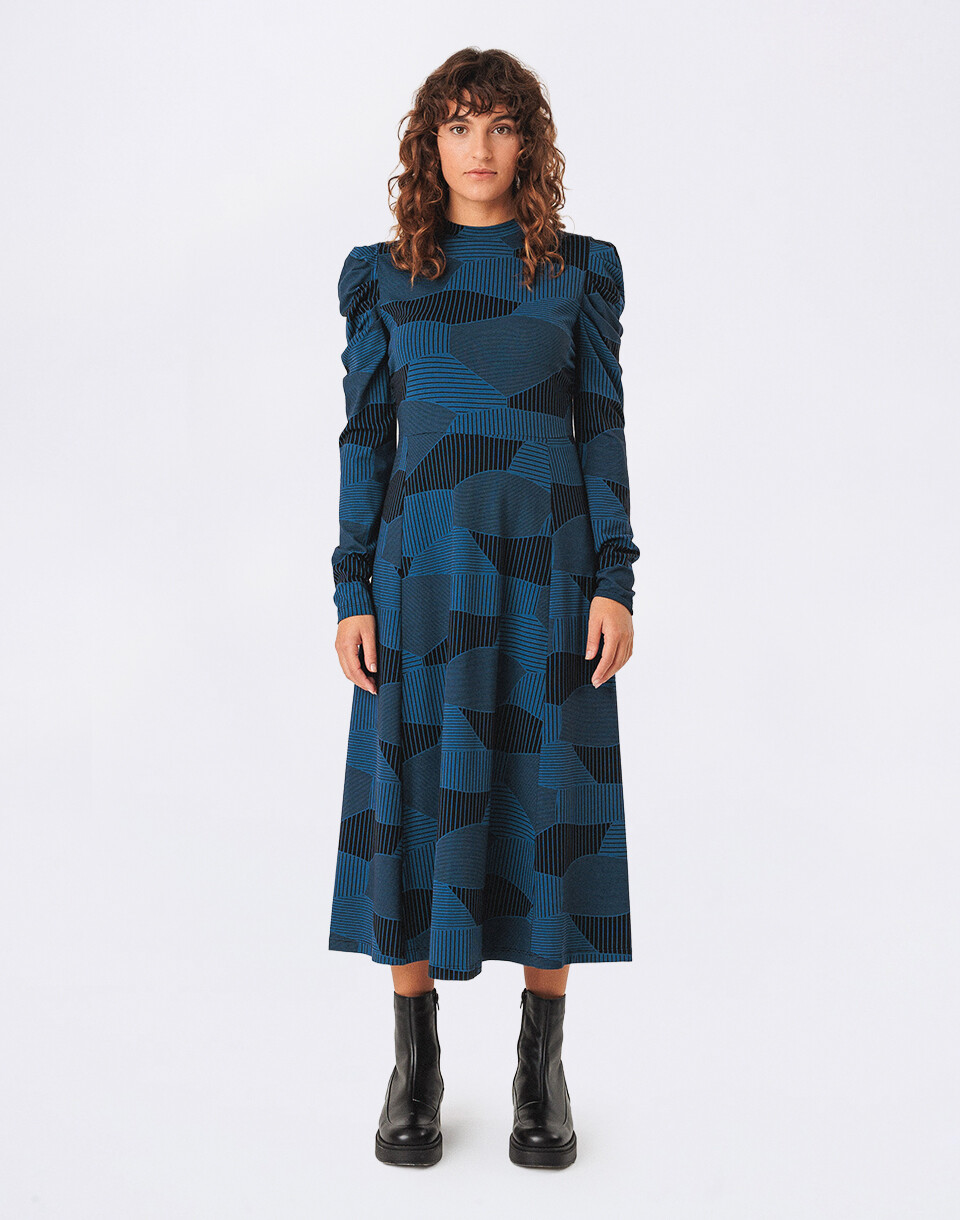 SKFK Lano Dress F25PB8 MINERALS 36