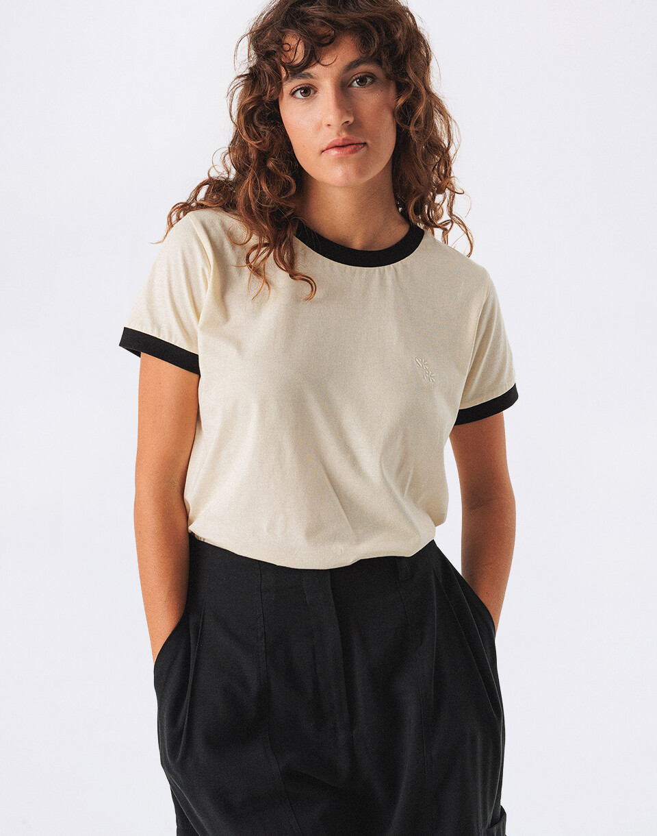 SKFK Neskur T-Shirt F2513 CREAM 36