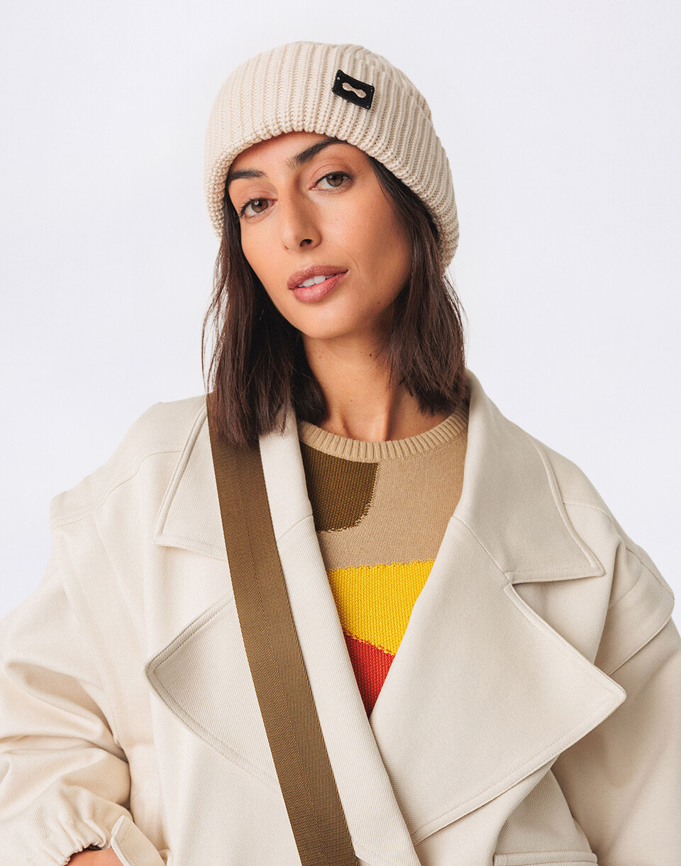 SKFK Zala-GOTS Hat F2513 CREAM