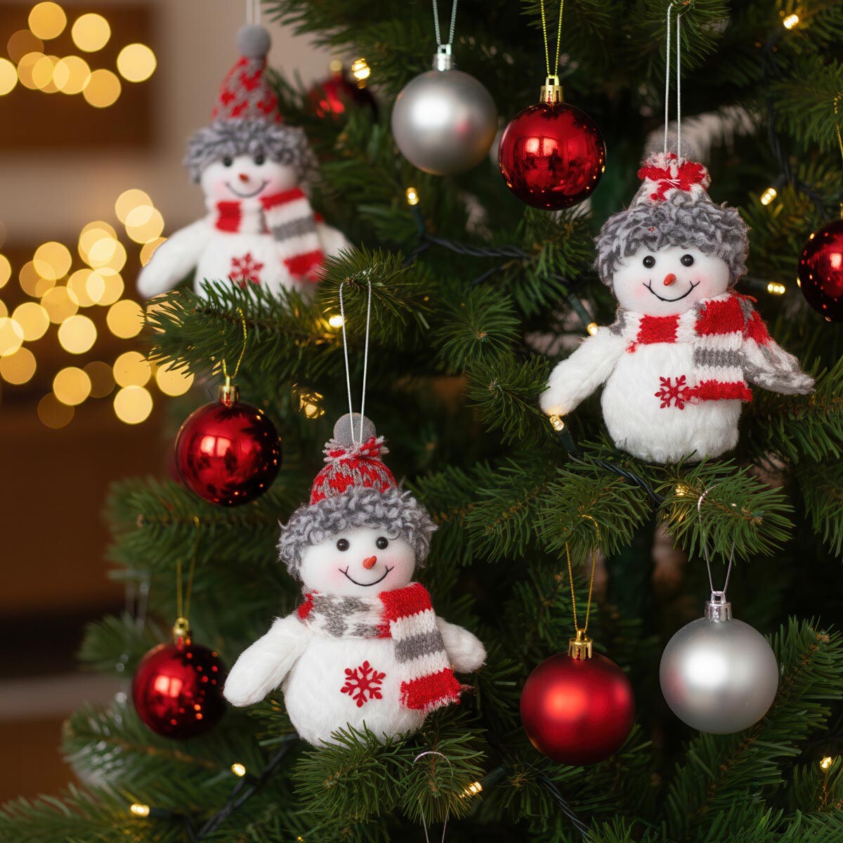 Vánoční ozdoba Sněhulák