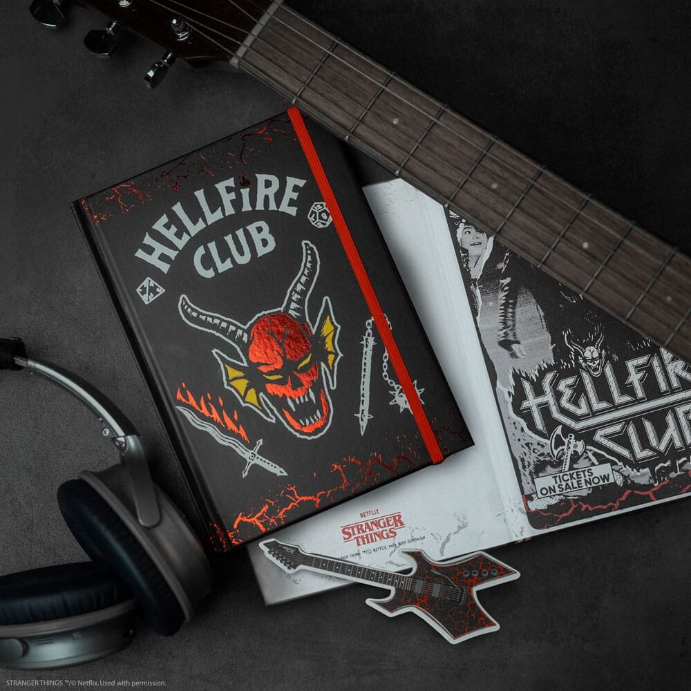 Cinereplicas | Stranger Things - zápisník Hellfire Club A5