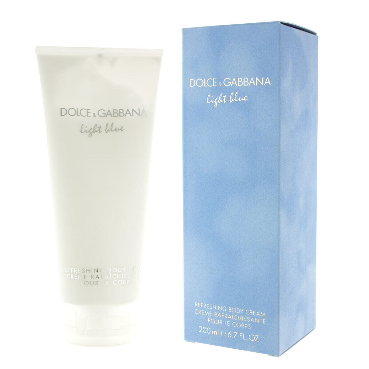 Dolce&Gabbana Light Blue tělový krém 200 ml pro ženy