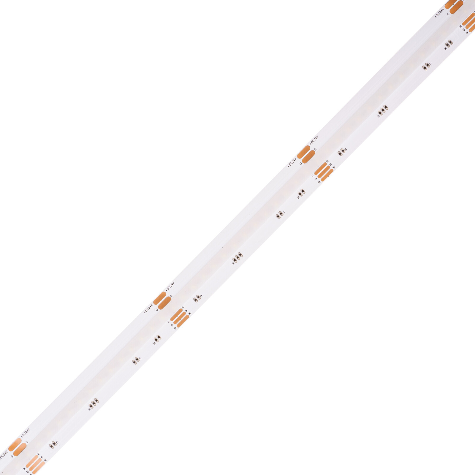 RGBW-DW LED pásek COB Barevný+Denní bílá jednotné světlo 16W/m, 24V, 896LED/m