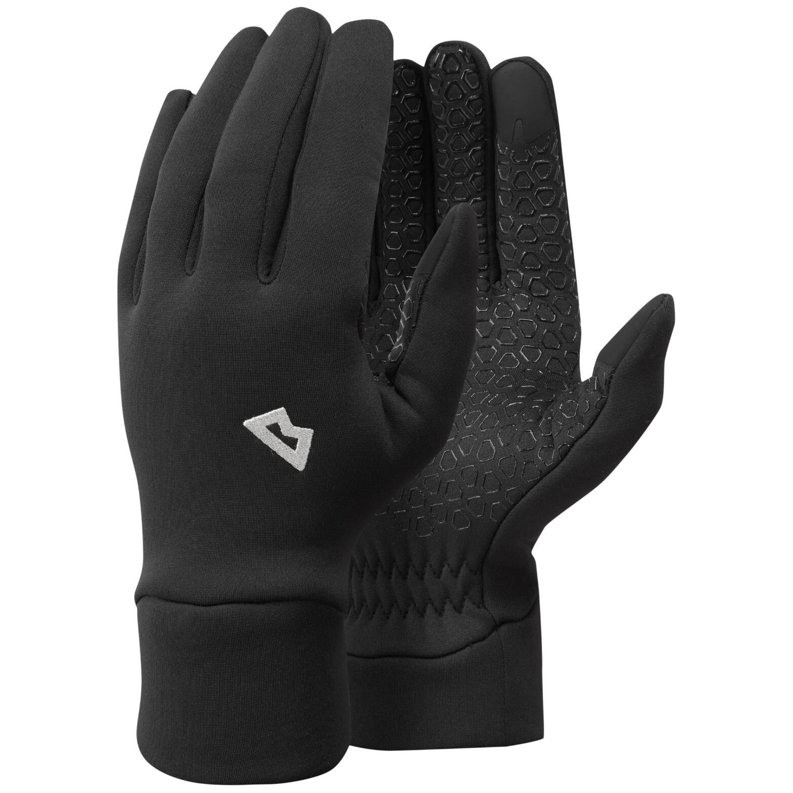 Pánské rukavice Mountain Equipment Stretch Fleece Grip Glove Velikost rukavic: L / Barva: černá
