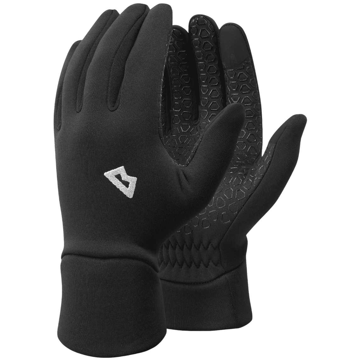 Dámské rukavice Mountain Equipment Stretch Fleece Grip Glove Women's Velikost rukavic: L / Barva: černá