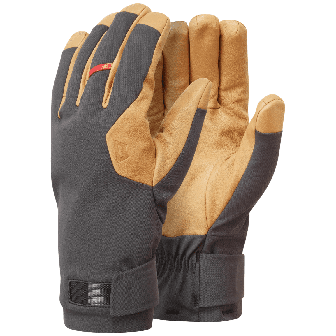 Pánské rukavice Mountain Equipment Direkt Glove Velikost rukavic: L / Barva: šedá/hnědá