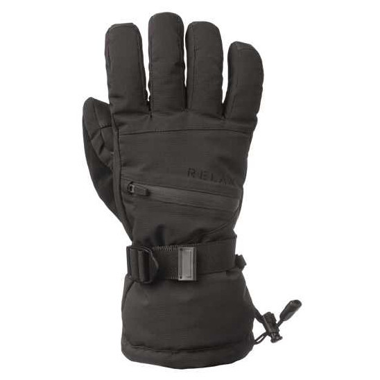 Pánské lyžařské rukavice Relax Arden Velikost rukavic: M / Barva: černá