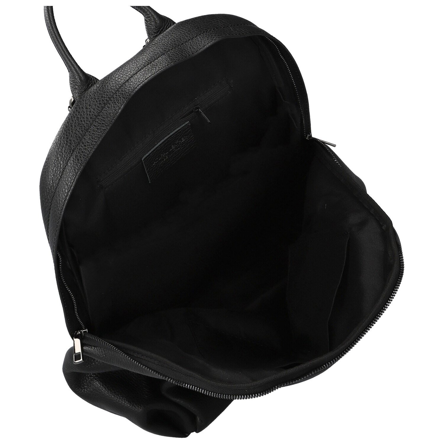 Trendy dámský kožený batoh Gevorg, černý