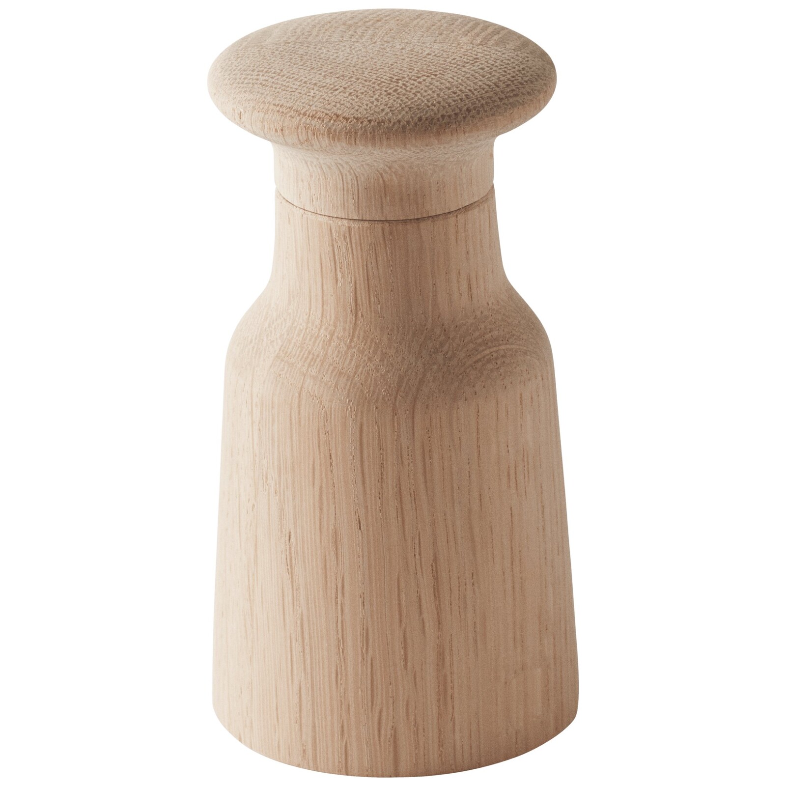 Mlýnek na sůl nebo pepř HAMMER 12 cm, dřevo, světle hnědá, Fritz Hansen