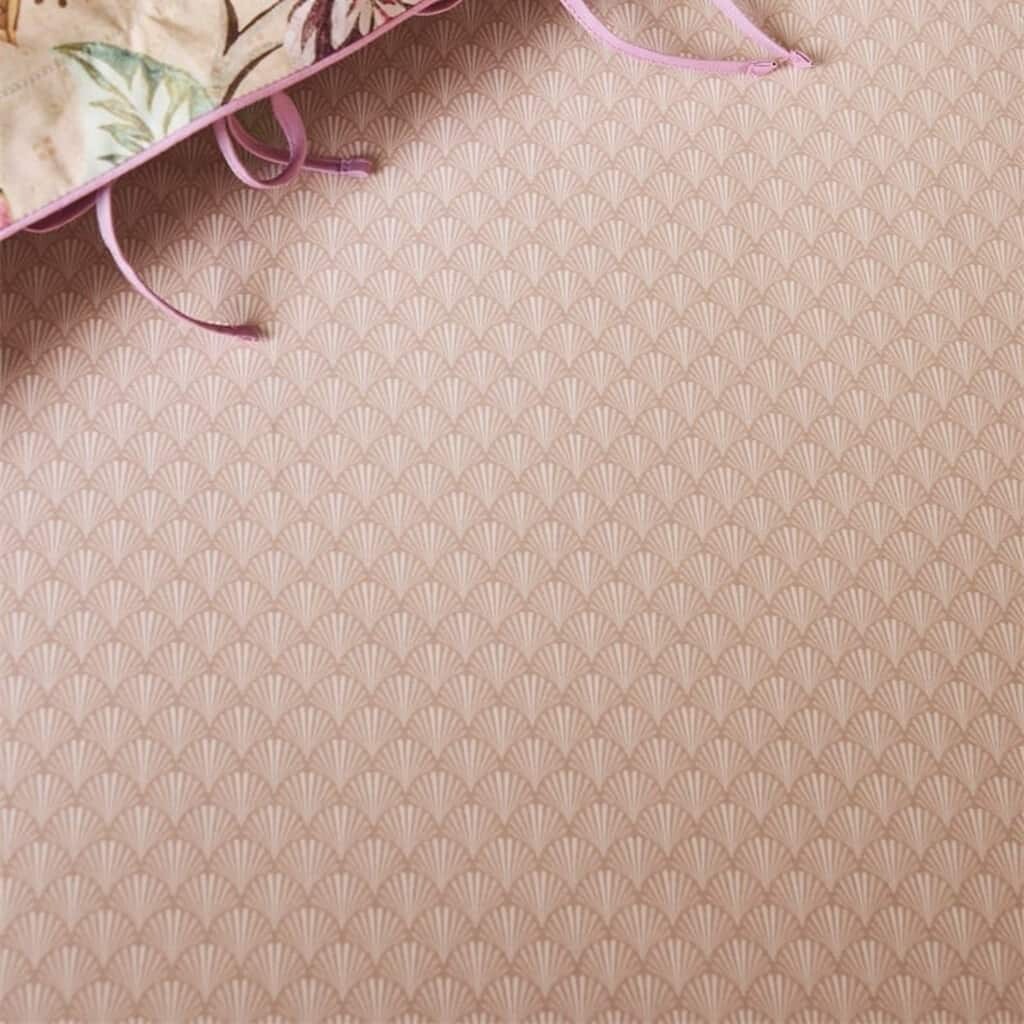 Jednolůžkové napínací prostěradlo SCALA 90 x 200 cm, korálová, bavlněný perkál, Pip Studio