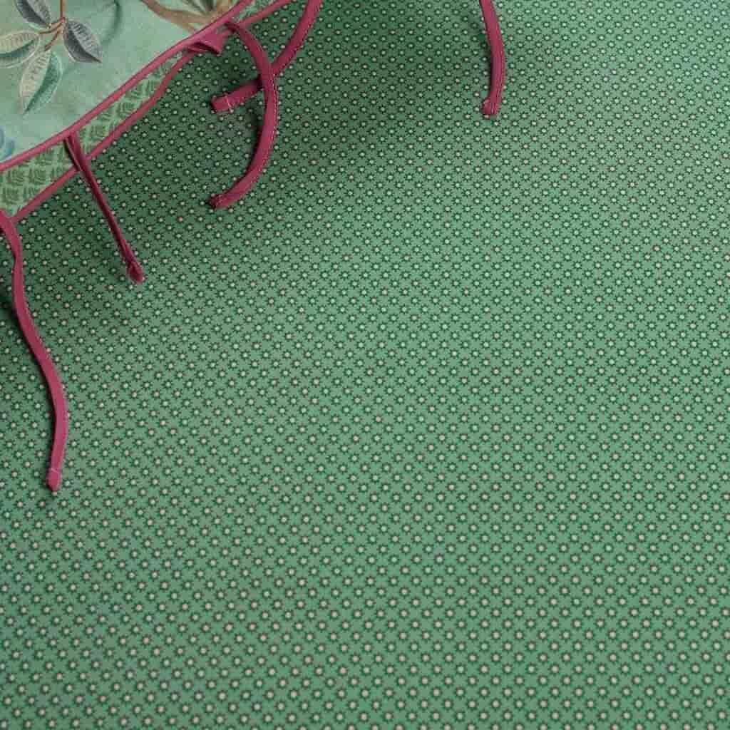 Jednolůžkové napínací prostěradlo TWINKLE STAR 90 x 200 cm, zelená, bavlněný perkál, Pip Studio