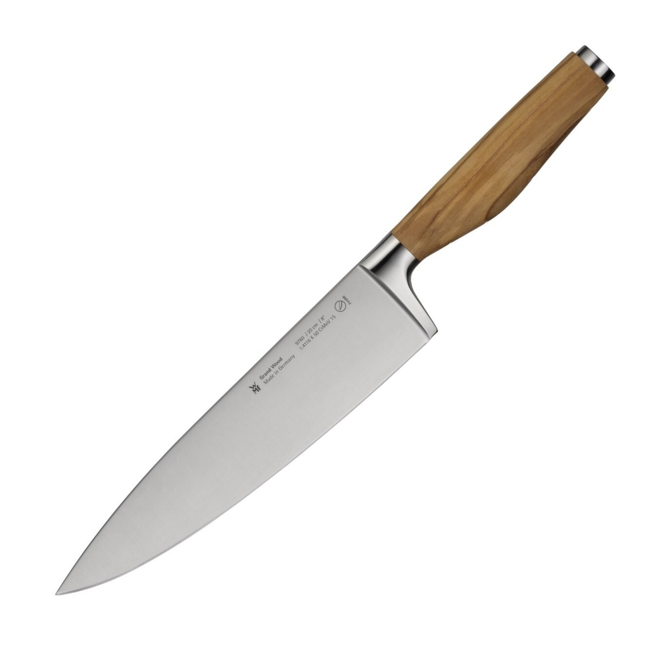 Nůž šéfkuchaře GRAND WOOD 20 cm, hnědá, WMF