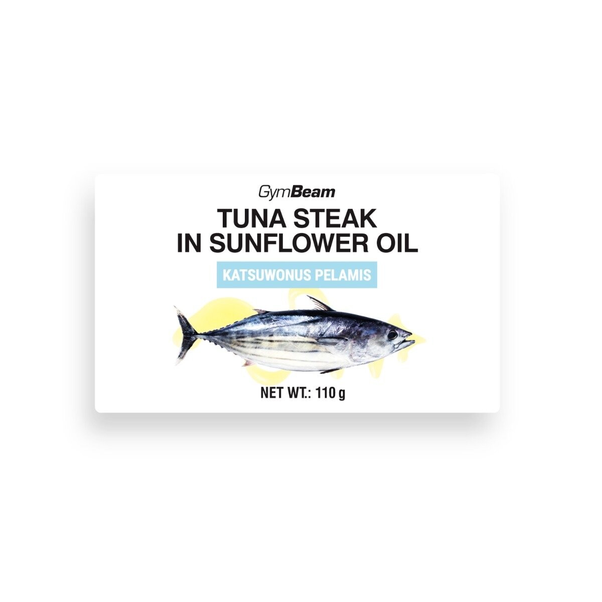 GymBeam Tuna steak in sunflower oil