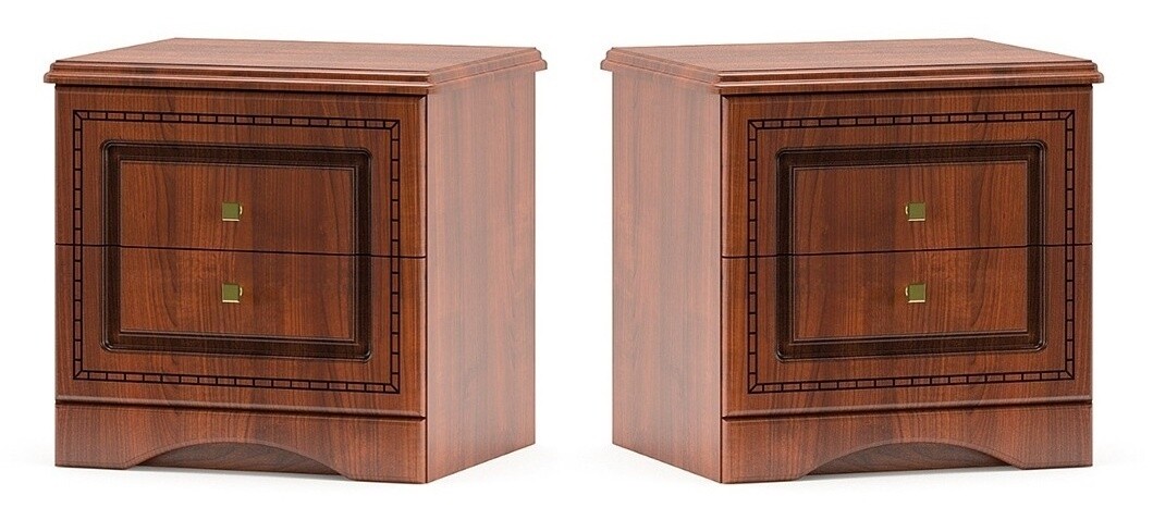 NUBIGENUM noční stolek 2 ks , třešeň