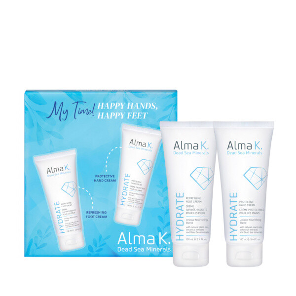 Alma K. Set Happy Hands Happy Feet set pro štastné ruce a nohy  2x100 ml