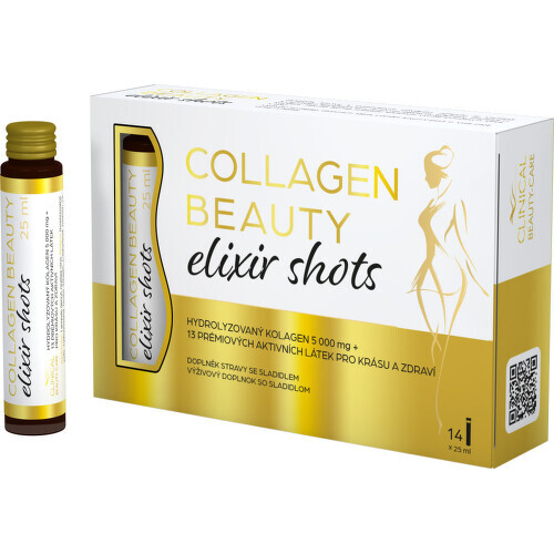 Clinical Collagen beauty elixir shots 14x25ml